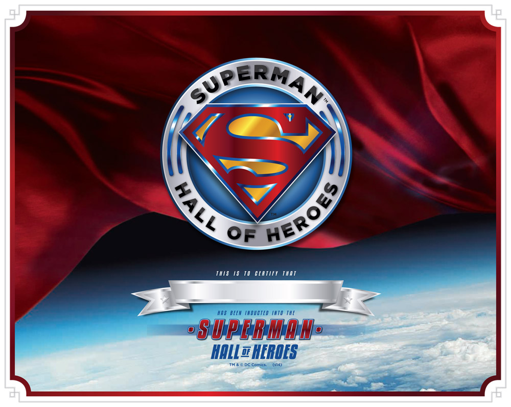 Matthew Boccia Superman Hall of Heroes